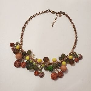 Cherry 🍒 Beaded Charm Necklace